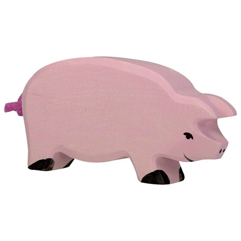 Holztiger 80065 Schwein rosa , Material: Holz, Artikelmaß: 12,4 x 2,9 x 6,6 cm Holztiger 80065 Schwein rosa , Material: Holz, Artikelmaß: 12,4 x 2,9 x 6,6 cm