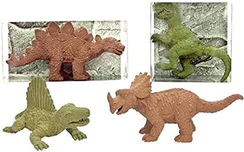 Dinosaurier Gummi T-Rex Radierer , Radiergummi  Trendhaus Kindergeburtstag Dino saurier Mitgebsel, 1 Stück Sortiert