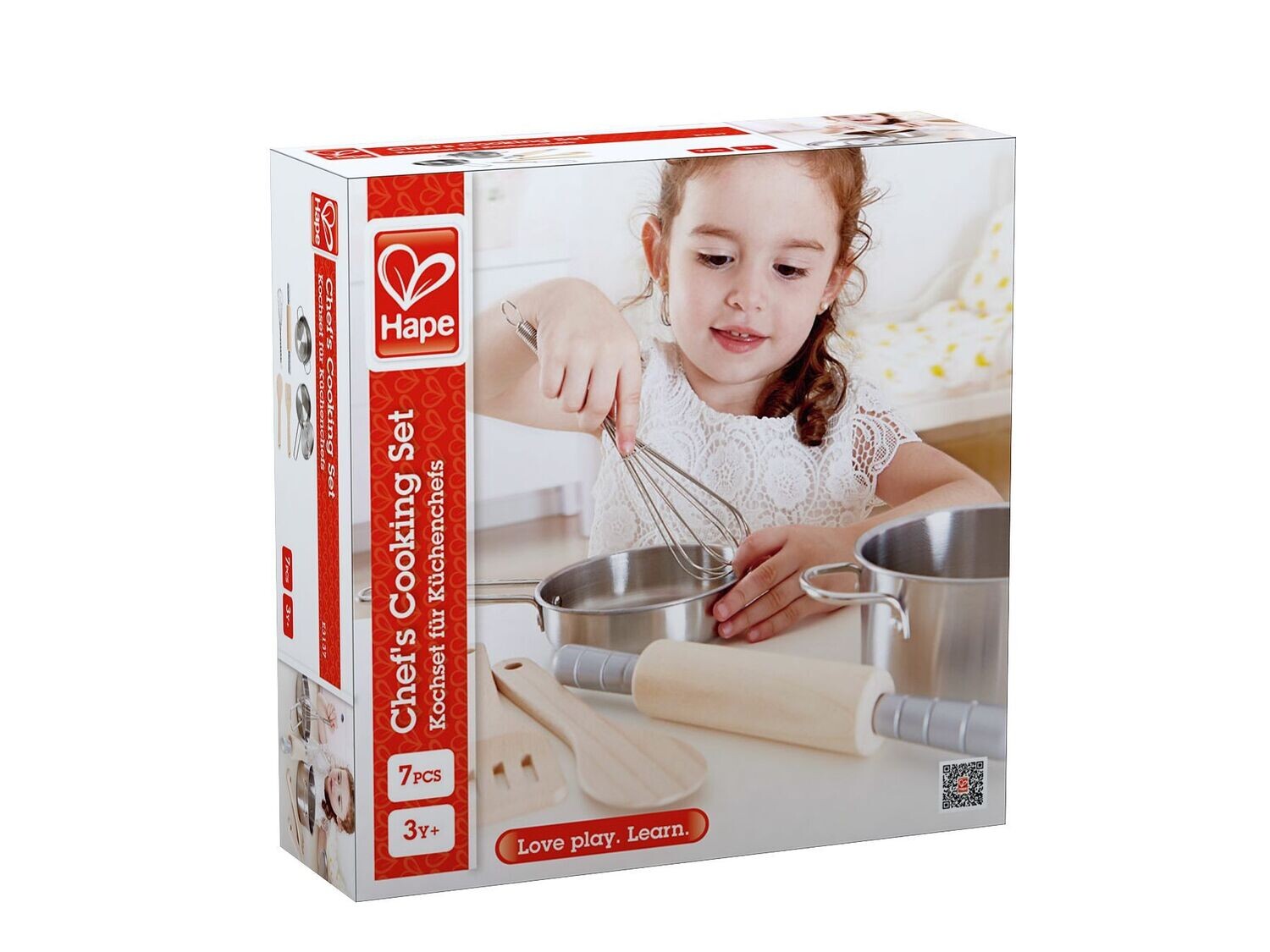 Hape Playfully Delicious Kochset für Küchenchefs, E3137, 1-Stück