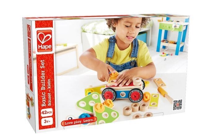 Hape Early Explorer Bauset-Klein, E3080, 1-Stück Hape Early Explorer Bauset-Klein, E3080, 1-Stück