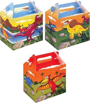 Dino Geburtstags Party Box als Mitgebsel, Dinosaurier Geschenkverpackung- 1 Stück Sortiert Dino Geburtstags Party Box als Mitgebsel, Dinosaurier Geschenkverpackung- 1 Stück Sortiert