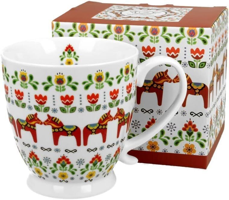 Duo JUMBO Kollektion SCANDiNAVIAN Becher Porzellan im Geschenkbox, Becher, Kaffee- und Teebecher, 1 Stück