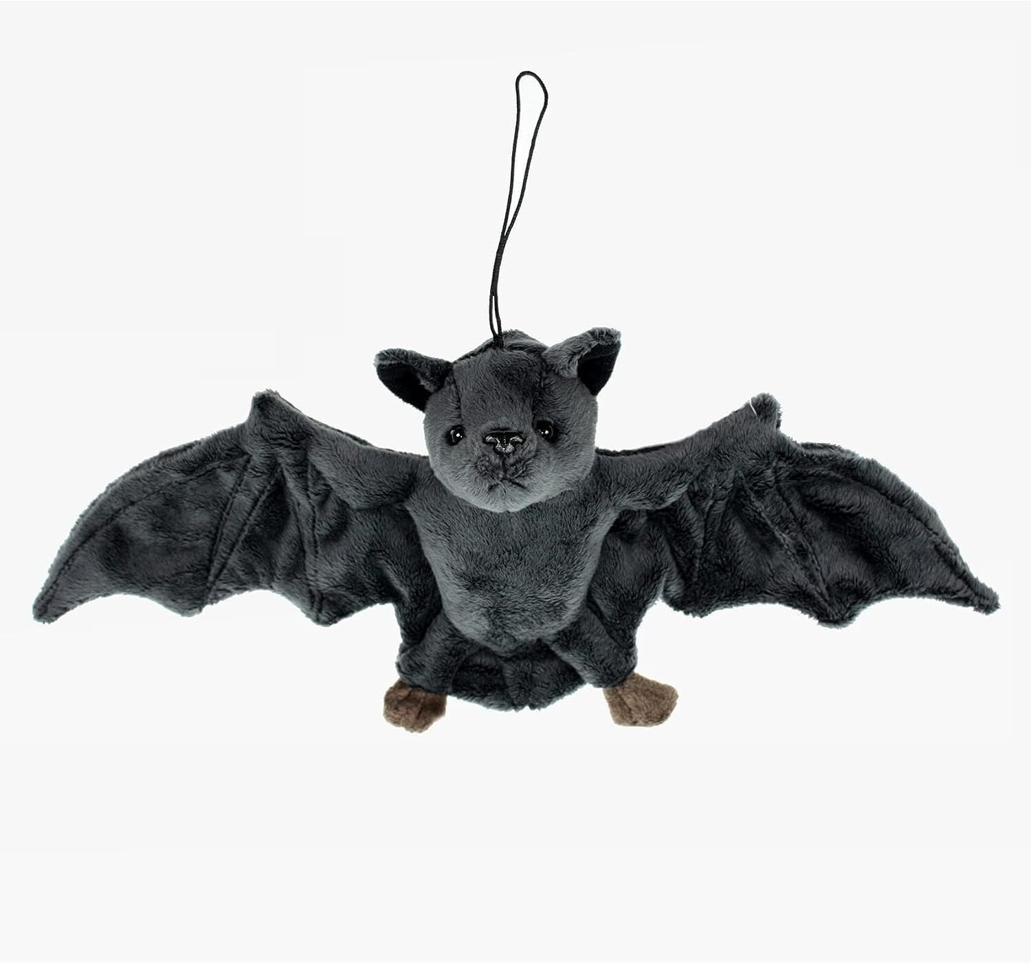 Fledermaus mit Band Länge ca. 36 cm  Plüsch  naTierliche Geschenke , Kuscheltier , Plüschtier - Stofftier -1 Stück