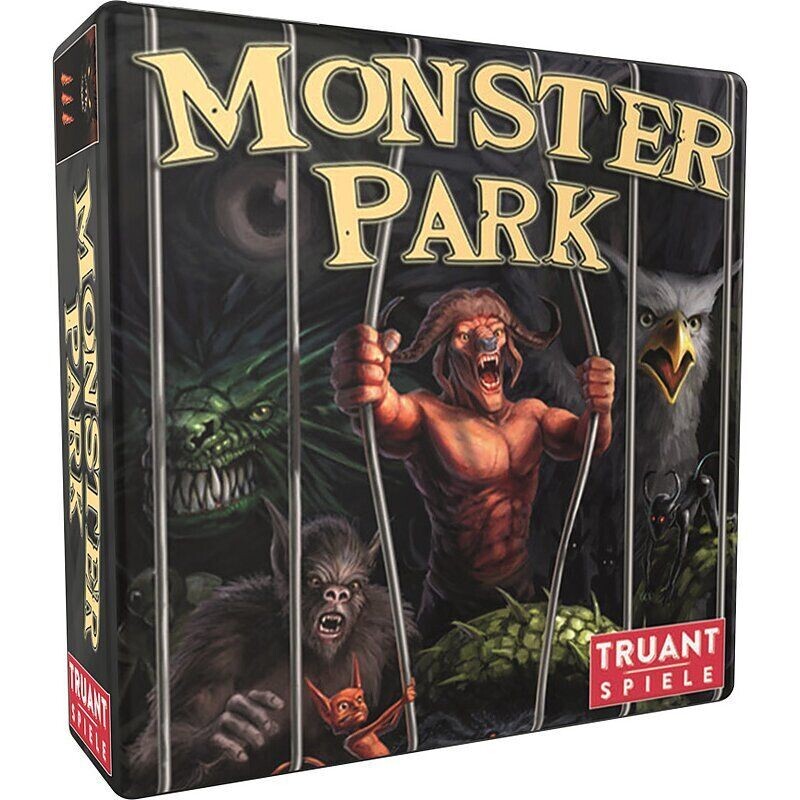 Monsterpark, Kartenspiel Spiel  (DE), für 2-4 Spieler, ab 10 Jahren, 1 Stück (Material:1 Spielregeln und 90 Spielkarten)