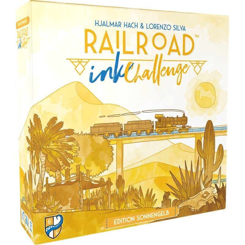 Railroad Ink Challenge: Edition Sonnengelb -Deutsch - Würfelspiel