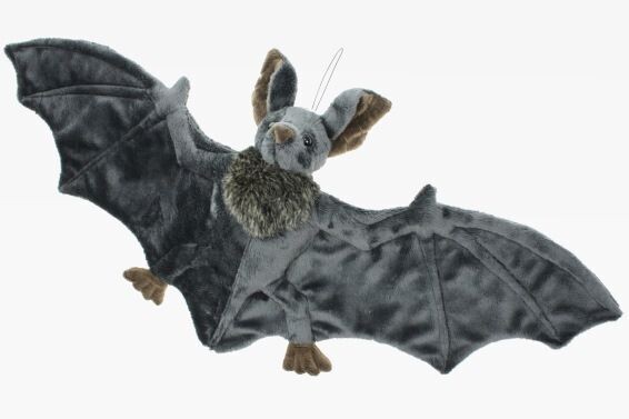 Fledermaus Mega ca. 73 cm  mit Band -Plüsch  Tierliche Geschenke , Kuscheltier , Plüschtier - Stofftier -1 Stück