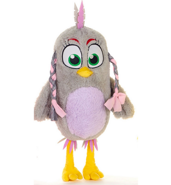 Angry Birds Plüsch, Silver, ca 24cm