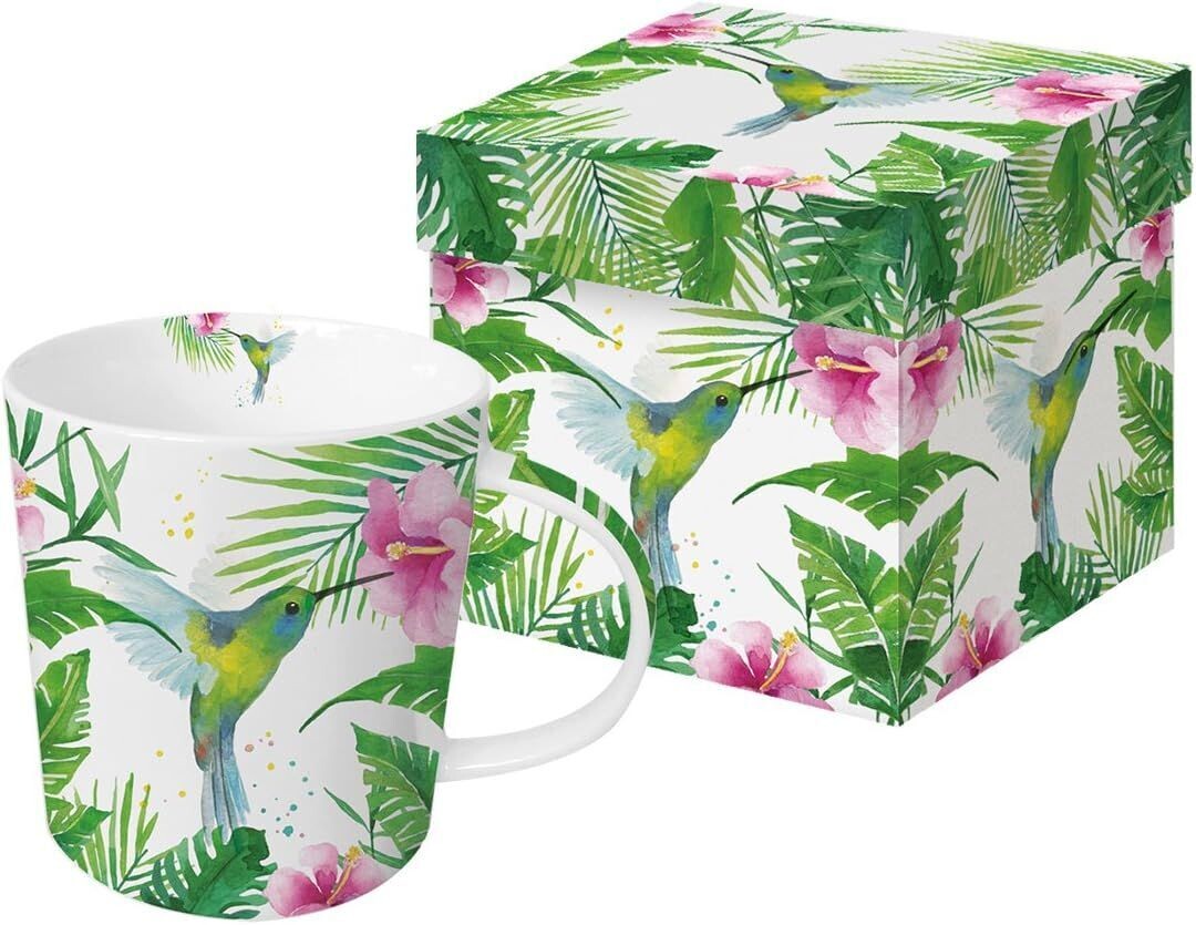 PPD Tropical Hummingbird Trend Kaffeebecher, Kaffeetasse, Kaffee Becher Kolibri
