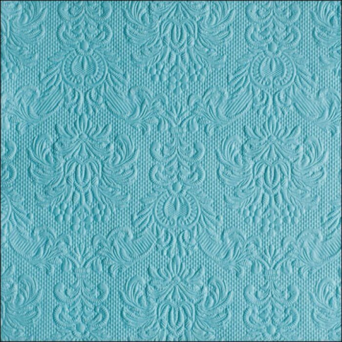 Servietten ca 33x33cm 3-lagig, Eleganz petrol - FSC Mix  - Elegance petrol  - Party als Tischdeko