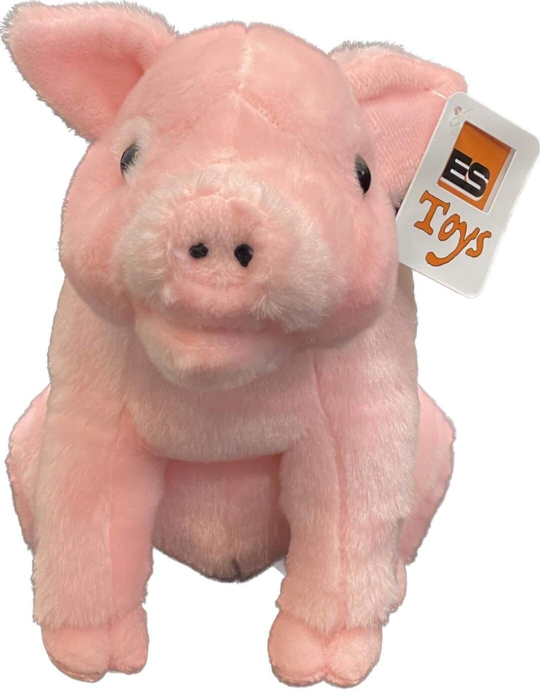 Schwein Plüsch,  Glücksschweinchen, Glücksbringer - Ferkel   ca. , 31cm  Stofftier Schmusetier - Kuscheltier - Euro Souvenirs Plüschtier 1 Stück