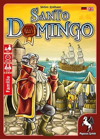 Pegasus 18145G - Santo Domingo, Familienspiel, Kartenspiel