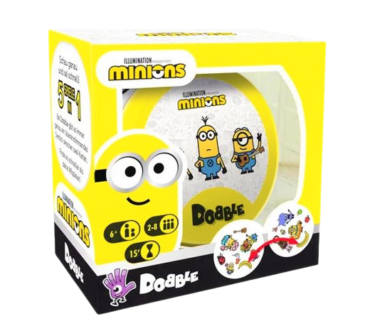 Dobble Minion Kartenspiel, 13 x 13 x 7,5cm