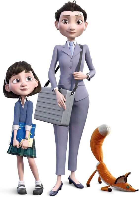 Hape The little Prince, kleines Mädchen, Mutter und Fuchs Hape The little Prince, kleines Mädchen, Mutter und Fuchs