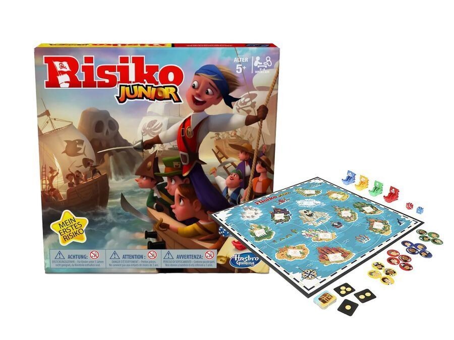 Risiko Junior Brettspiel - Abenteuer Strategiespiel - Hasbro