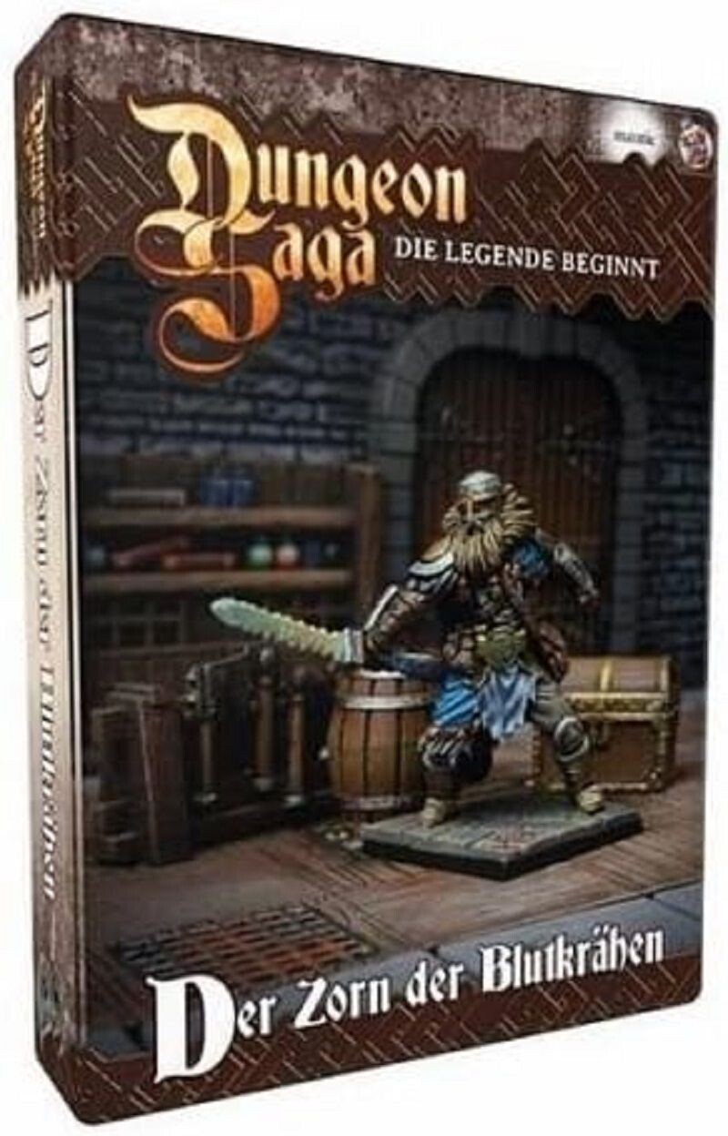 Dungeon Saga,  Erweiterung - Der Zorn der Blutkrähen Miniatur . ACHTUNG: Zum Spielen wird das Grundspiel benötigt!, Mantic Games