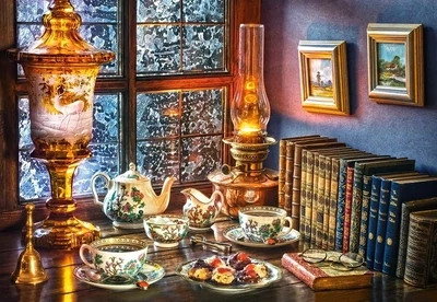 Castorland Puzzle 1000 Teile C-104116-2 Afternoon Tea Castorland Puzzle 1000 Teile C-104116-2 Afternoon Tea