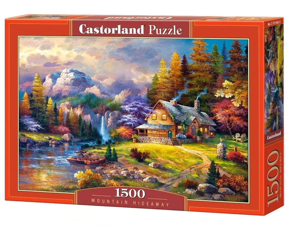 Castorland Puzzle 1500 Teile C-151462-2  Mountain Hideaway