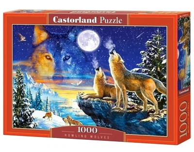 Castorland Puzzle 1000 Teile Howling Wolves C-103317 Castorland Puzzle 1000 Teile Howling Wolves C-103317