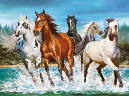 Castorland Puzzle 2000 Teile C-200702 Call of Nature