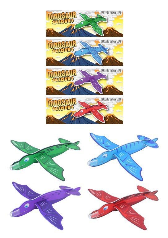 Styroporflieger Dinosaurier-Gleiter ca 17 cm, 1 Packung ( enhält 12 stück sortiert) Styroporflieger Dinosaurier-Gleiter ca 17 cm, 1 Packung ( enhält 12 stück sortiert)