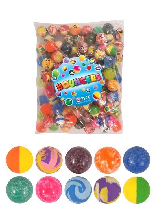 Flummi Mix Ball ,  Gummiball ca. 3 cm   1Stk, sortiert