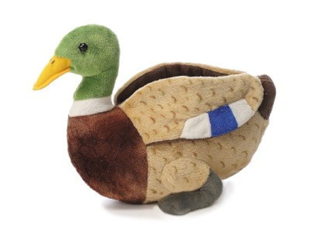 Euro Souvenirs Kuscheltier Ente ca. 30x25cmx 14 cm, Wildente, Plüsch Stofftier (1-St)