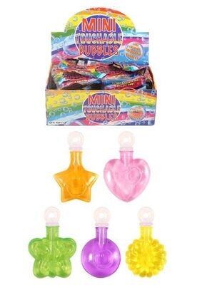 Berührbare Seifenblasen (3 ml), 5 verschiedene Farben Berührbare Seifenblasen (3 ml), 5 verschiedene Farben