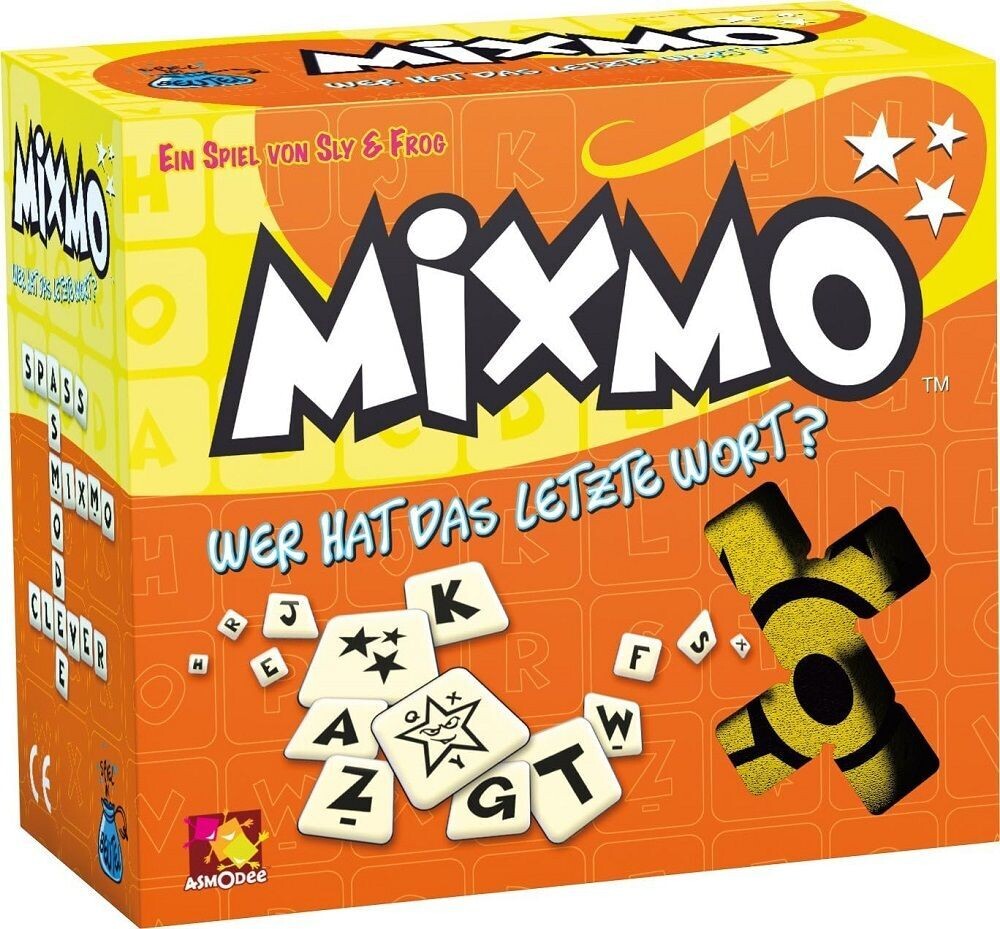 Mixmo Kreuzwortspiel - Wortlegespiel - Asmodee - Spass - Clever Buchstabenspiel