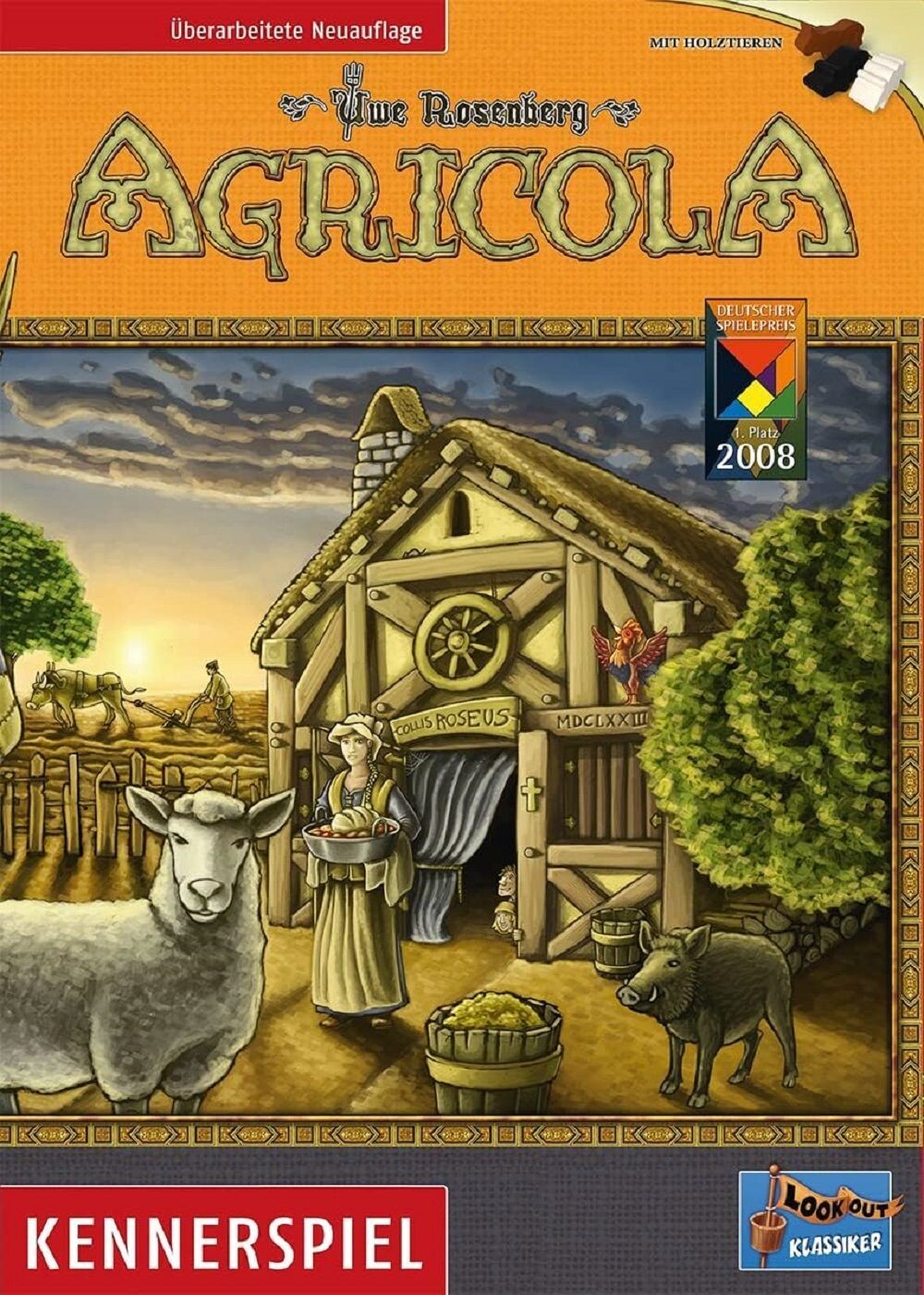 Agricola  Grundspiel Kennerspiel - Brettspiel