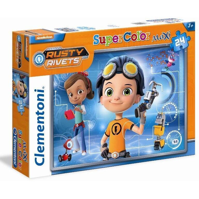 Rusty Rivets Maxi Puzzle, 24 Teile Clementoni 24063