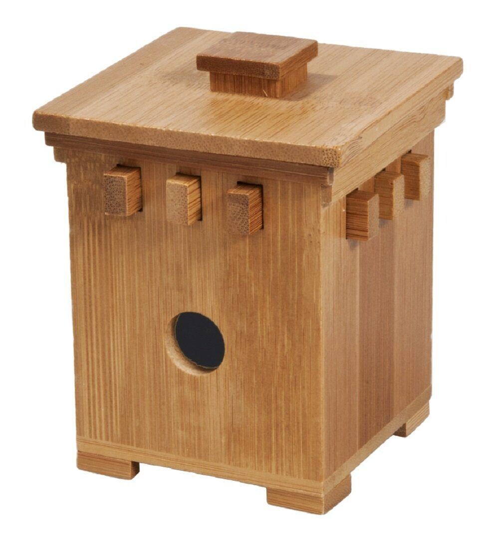 Fridolin Bambus-Safe 3D-Puzzle Geduldspiele - Motorik Rätsel Spiel- Knobel - Denkspiele, Puzzleteile