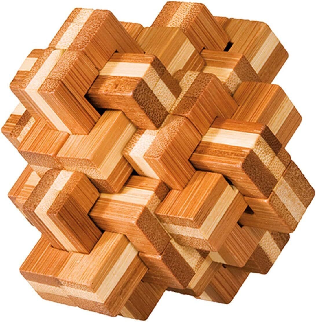 Fridolin Ananas 3D-Puzzle Geduldspiele - Motorik Rätsel Spiel- Knobel - Denkspiele, Puzzleteile
