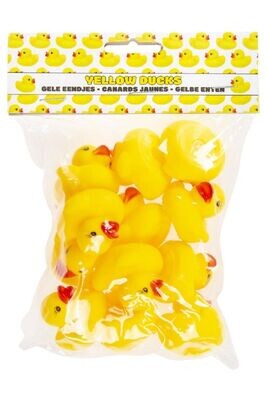 Mini Ente gelb - Gummiente -Party Tisch Dekoration (12-tlg), Bastelartikel zum Basteln und Dekorieren, , LG Design Mini Ente gelb - Gummiente -Party Tisch Dekoration (12-tlg), Bastelartikel zum Basteln und Dekorieren, , LG Design