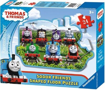 Thomas & Friends Kinderpuzzle - Zug - Lokomotive Rätsel, 24 Puzzleteile, Thomas und seine Freunde - Sodor Friends Puzzle Thomas & Friends Kinderpuzzle - Zug - Lokomotive Rätsel, 24 Puzzleteile, Thomas und seine Freunde - Sodor Friends Puzzle