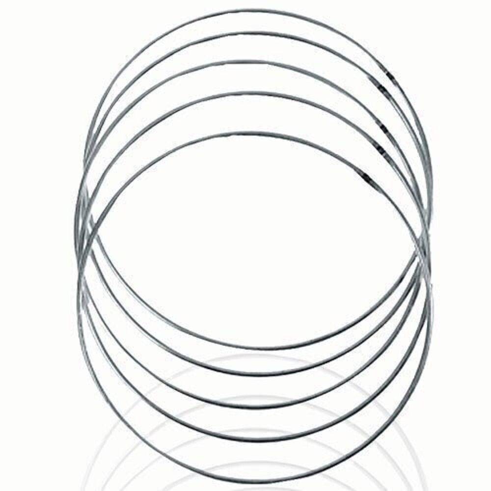 Metallring rund verzinkt, 25 cm Ø, 1 Stück -  Drahtring - Bastelartikel  für Traumfänger, Wickeltechnik, Floristik und als Dekoration