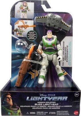 Mattel® Actionfigur Buzz Lightyear-Actionfigur mit Missionsausrüstung ca. 12,7 cm Mattel® Actionfigur Buzz Lightyear-Actionfigur mit Missionsausrüstung ca. 12,7 cm