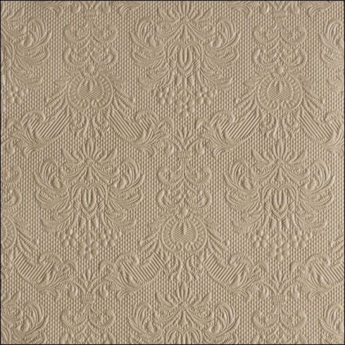 Elegance taupe FSC Mix, 15 Stück Papierservietten geprägt , 3-lagig ca. 33cm Elegance taupe FSC Mix, 15 Stück Papierservietten geprägt , 3-lagig ca. 33cm