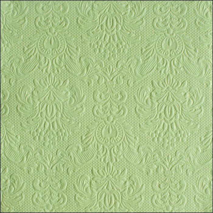 Papierservietten geprägt , 3-lagig ca. 33cm  Elegance pale green FSC Mix Motivservietten Ambiente