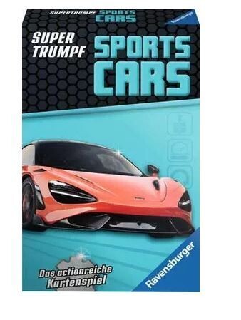 Supertrumpf Sports-Cars 20683, Quartett , Kartenspiel Ravensburger