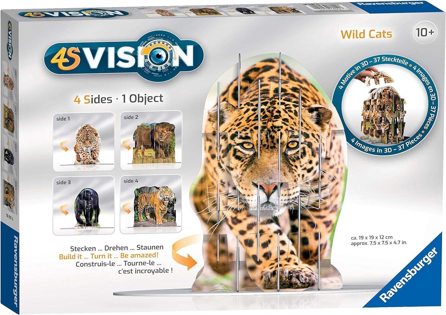 4S Vision: Wild Cats - Beeindruckendes Steckspiel