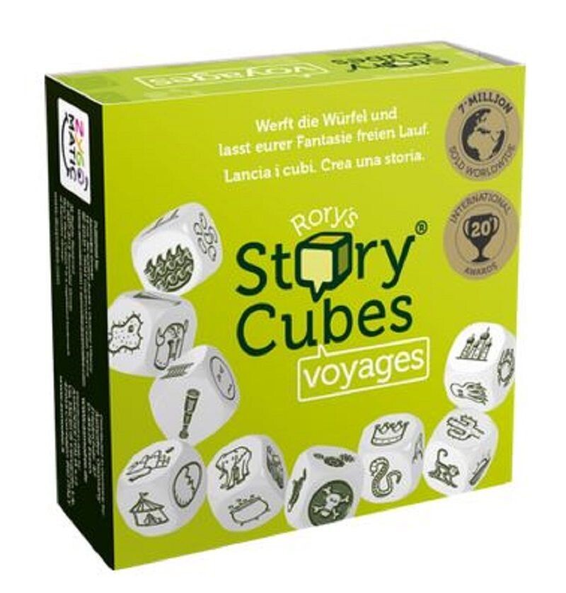 Rory's Story Cubes: Voyages, Storytelling, Familienspiele, Würfel