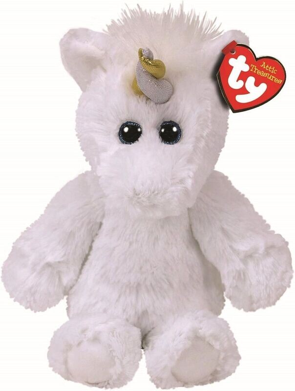 Kuscheltier Einhorn Agnus ca. 33cm, Attic Treasures, Weiss Unicorn (1-St), Stofftier als Geschenk geeignet Kuscheltier Einhorn Agnus ca. 33cm, Attic Treasures, Weiss Unicorn (1-St), Stofftier als Geschenk geeignet