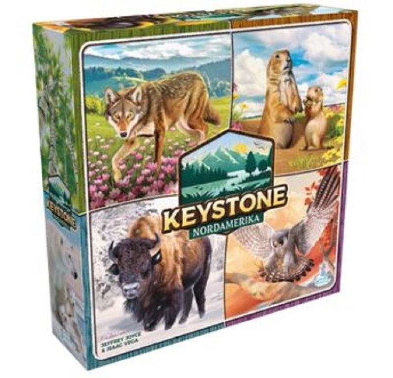 Keystone: Nordamerika, Strategiespiel, Familienspiele, Tile Placement