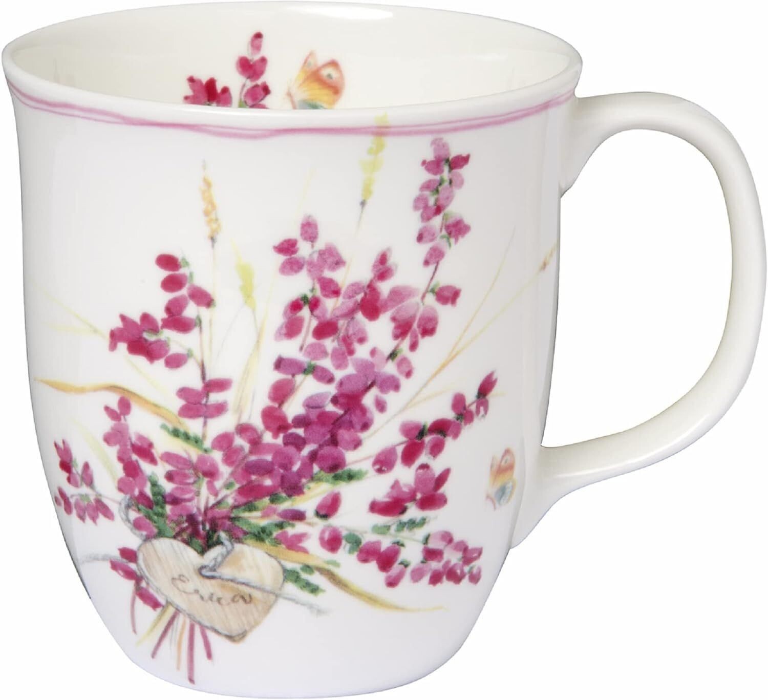 Becher Porzellan Alltagsmotiv Kollektion, Tasse - Tee/Kaffee, Sommer Erica, Kaffeebecher Berge Ideal Als Geschenk