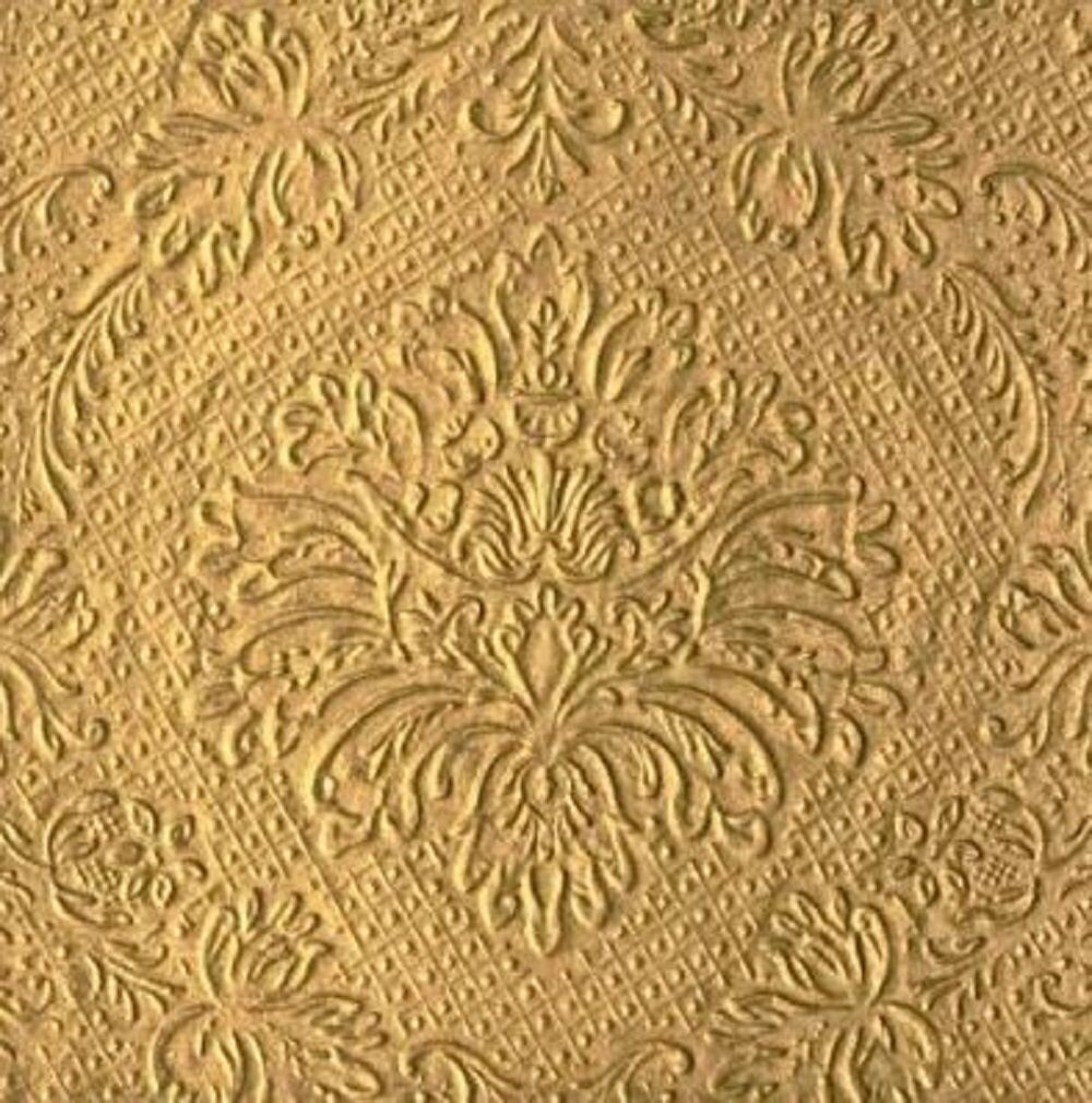 Luxury Gold  Design,  Servietten Lunch 33x33cm - geprägt , Kollektion, ti-flair Design