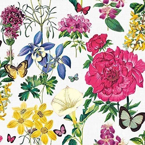 20 Serservietten   Blumenmuster 33x33 cm -Ambiente
