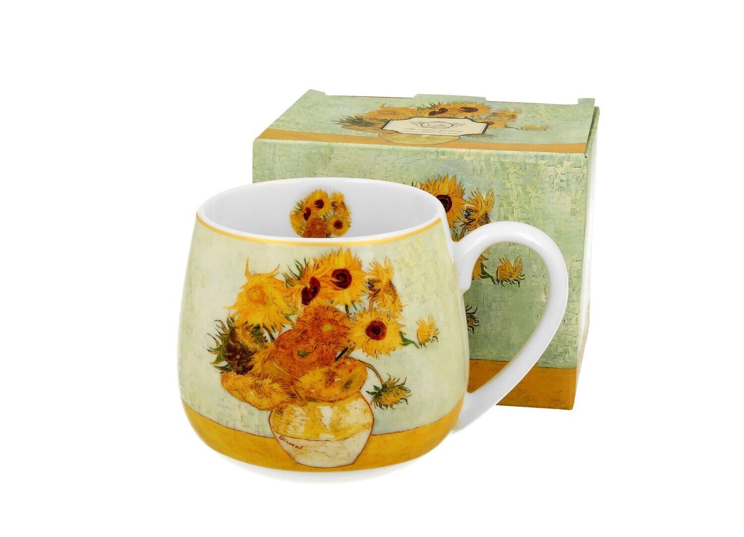Becherfass SONNENBLUMEN, inspiriert von Van Gogh ca.  430 ml