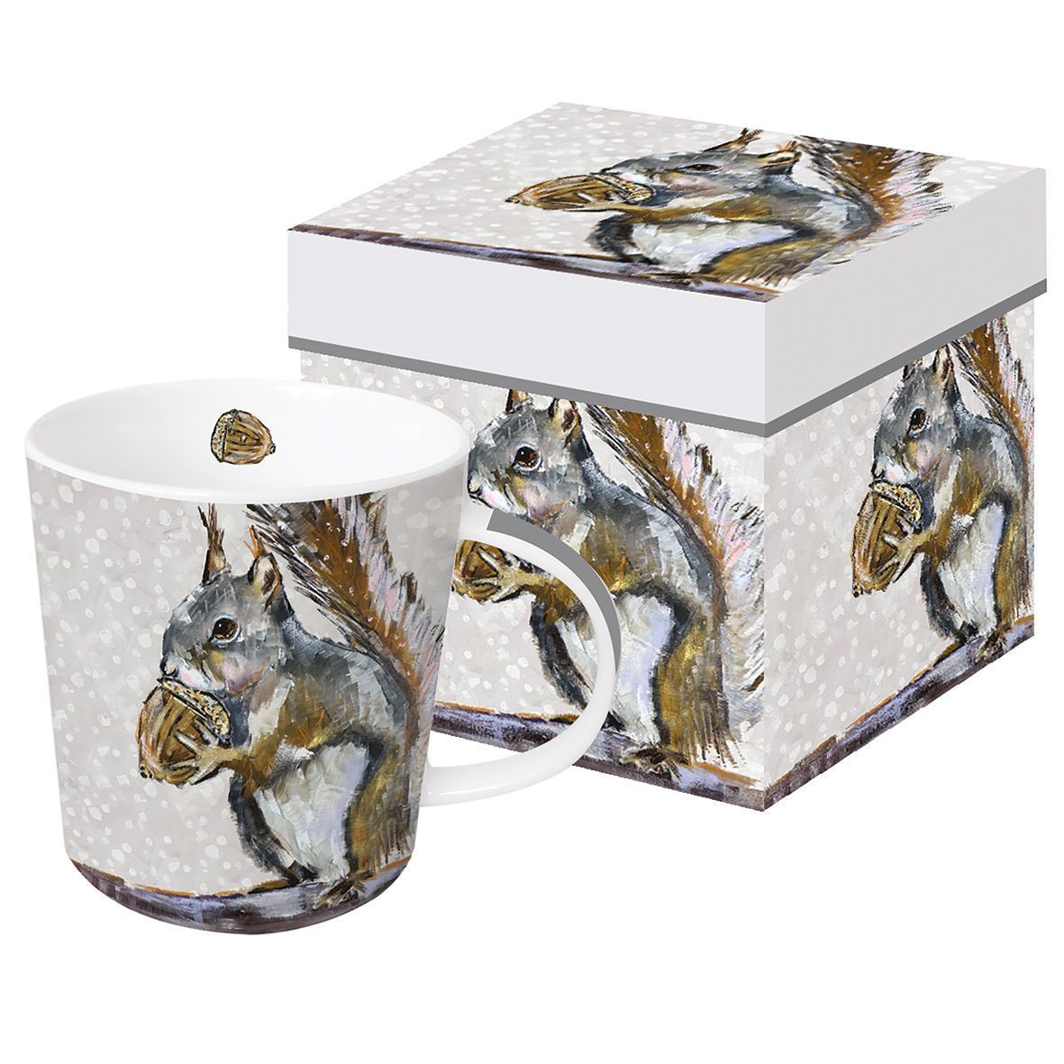 Eichhörnchen-Portrait-Trendbecher , Tasse , PPD Paper Product Design