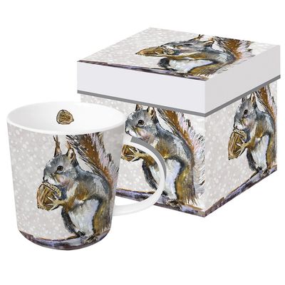 Eichhörnchen-Portrait-Trendbecher , Tasse , PPD Paper Product Design