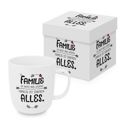 Kaffeebecher Familie mit Geschenkbox, Tasse, 400 ml , PPD Paper Product Design Kaffeebecher Familie mit Geschenkbox, Tasse, 400 ml , PPD Paper Product Design